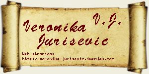Veronika Jurišević vizit kartica